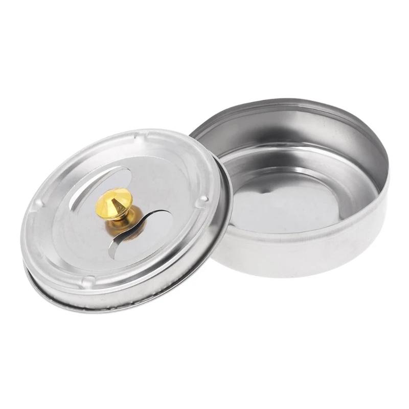 Круглая вращающаяся пепельница из нержавеющей стали с закрытой крышкой товары