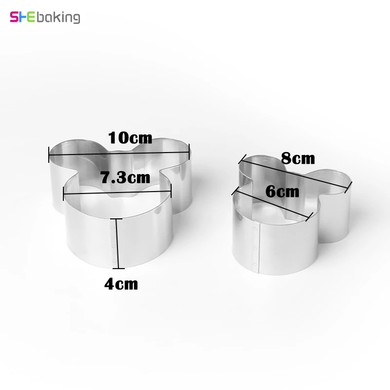 Формы для выпечки Микки мусса из нержавеющей стали|Формы тортов| |