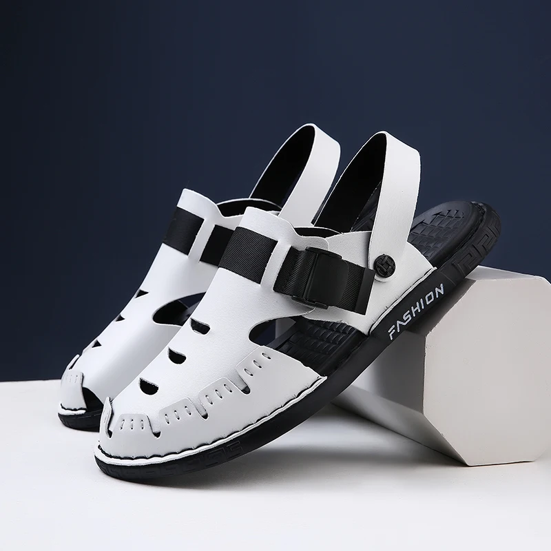 

Sandles For Men Sandale Homme Cuir Sandalias Cuero Sandalia Masculino Hombre Para Sandali Da Uomo Sandals Men Shoes
