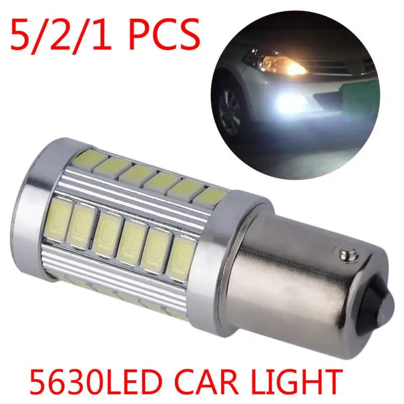 5/2/1 шт. 1156 BA15S P21W 33-SMD 5630 Светодиодный ные автомобильные задние лампы стоп-сигнал s