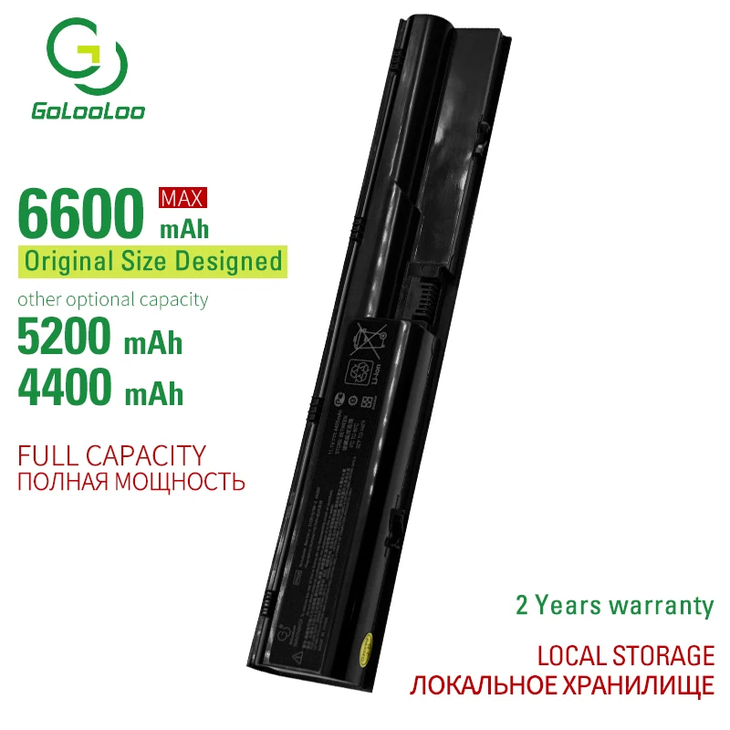 

Gololoo 6 ячеек Аккумулятор для ноутбука Hp Probook 4330s 4331s 4430s 4431s 4435s 4436s 4530s 4535s 3ICR19/66-2 633733-151 633733-1A1