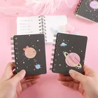 Милые скетч-блокноты в виде планеты, планер, милый дневник, блокноты для записей, блокноты для детей, подарок, корейские канцелярские принадлежности, школьный поставщик