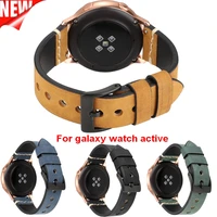 leather wrist band strap for samsung galaxy watch active 42mm watch belt bracelet for samsung galaxy watch active wrist strap