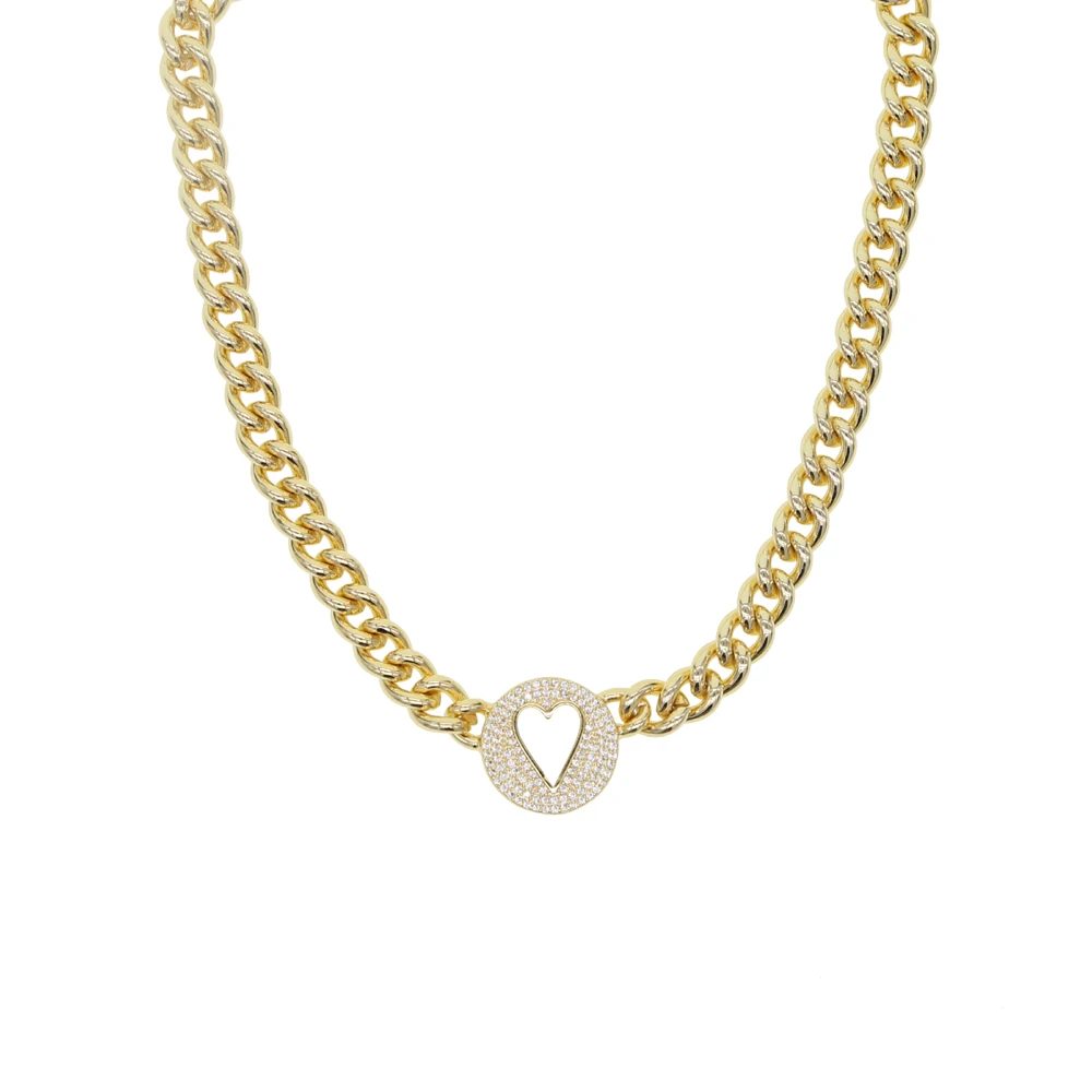 Ожерелье с подвеской в виде нежного сердца для мужчин и женщин | Украшения