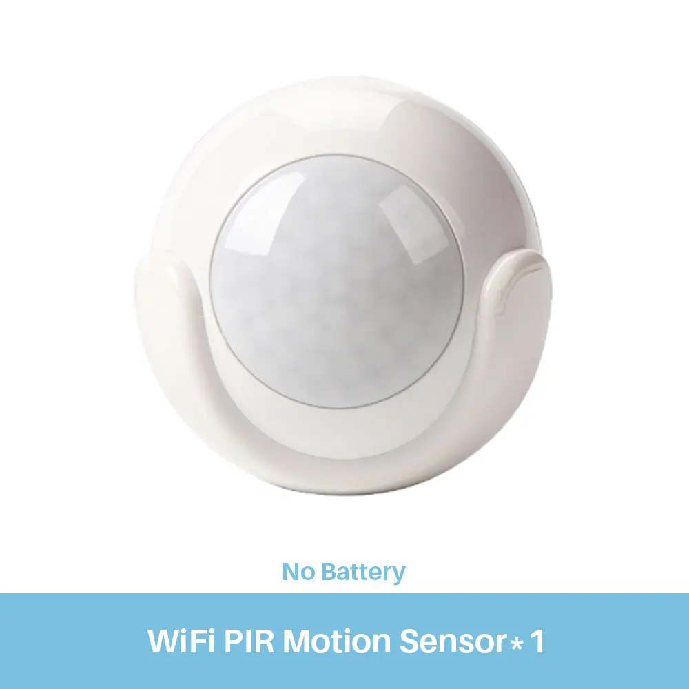 1 Pcs WiFi PIR датчик движения инфракрасный детектор внутренней безопасности без концентратора не требуется SmartLife приложение Push Alert батарея мощность работает с iftt - Цвет: 1 Pcs