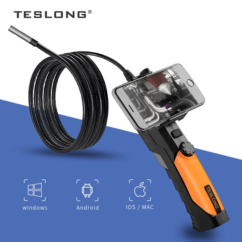 

Professional 2.0 Mega Pixel WiFi Smartphone Handheld Borescope Pipe Endoscope Inspection Camera