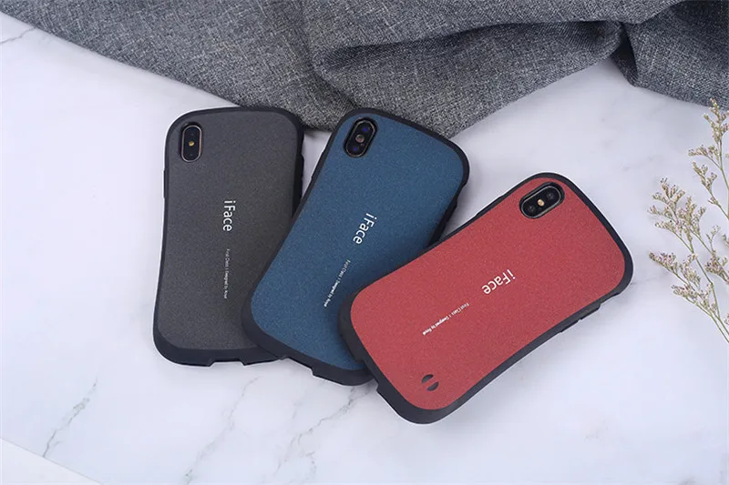 IFace PC анти-падение arc матовый противоударный чехол для iphone 6 S 7 8 Plus X XR XS 11pro Max proof Матовый Жесткий чехол для телефона s