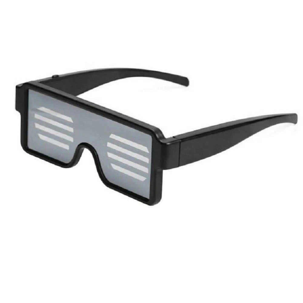 Светодиодные очки El Wire светящисветильник товары вечерние новинка подарок яркий