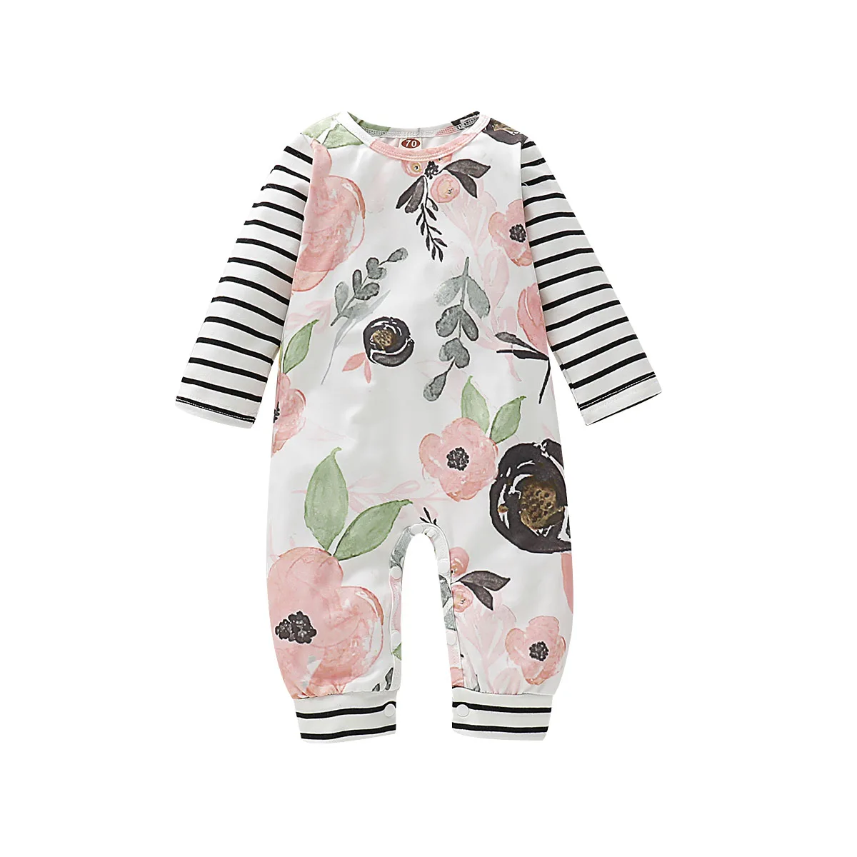 

Комбинезон с длинным рукавом для новорожденных девочек и мальчиков 0-24 мес.