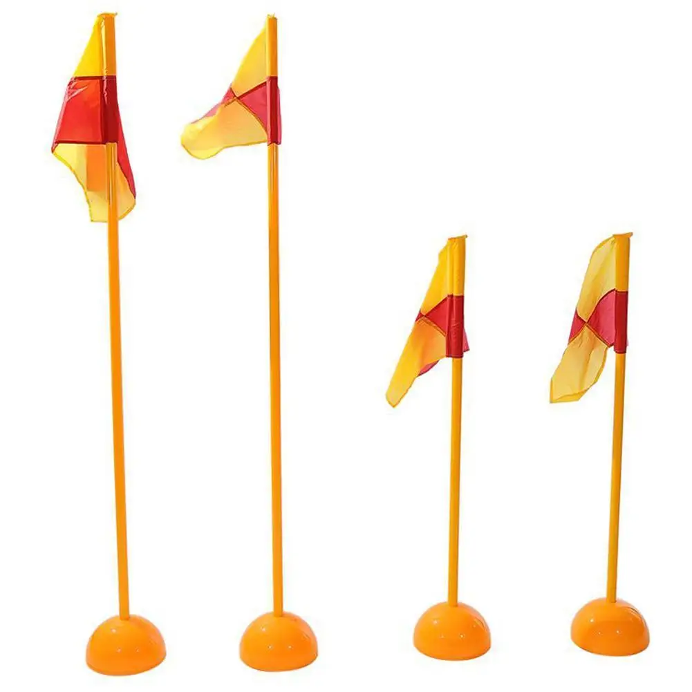 

New Water Injection Base Football Soccer Door Pole Flag Logo Bar Training Equipment Sign Obstacle Football Flag Post