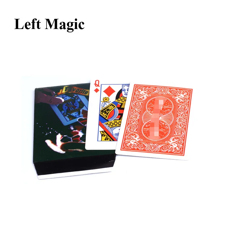 Набор любимых карт-карты для фокусов выбор крупным планом искусственные игрушки