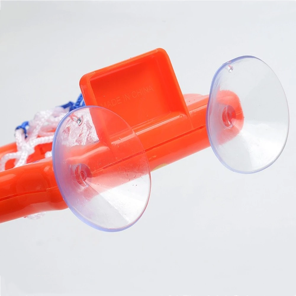 Toddler Bath Toys Kids Shooting Basket Bathtub Water Play Set for Baby Girl Boy with 3 Mini Plastic Basketballs Funny Shower