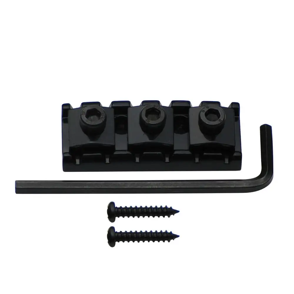 FLEOR Black Tremolo мостовая фиксирующая Гайка 43 мм Запчасти для электрогитары|Детали и