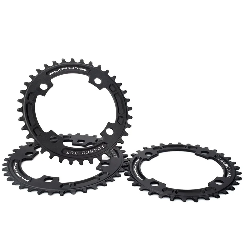 Горный велосипед Алюминий сплав ± зубчатый диск 104BCD один зубчатая пластина цепи