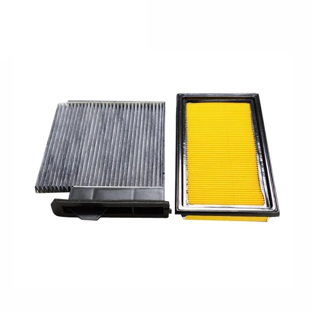 

Car Air Filter+Cabin Filter 2Pcs For Nissan Versa C11 2006-2012 C17 2012-2019 1.6L 1.8L Filter Set OEM 16546-ED500 27891-ED50A
