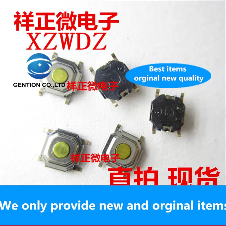 Оригинальный Новый выключатель для ALPS 4x4x 100%, диагональ 1,5 дюйма, 30 шт., SKQGADE010 Strength 2.55N Оригинальный Новый выключатель для ALPS 4x4x 100%, диагональ 1,5 дюйма, 30 шт., SKQGADE010 Strength 2.55N