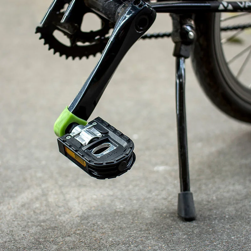 

Bike Folding Pedal Aluminum Alloy Bicycle Folding Foot Pedal with Reflector NWL-304
