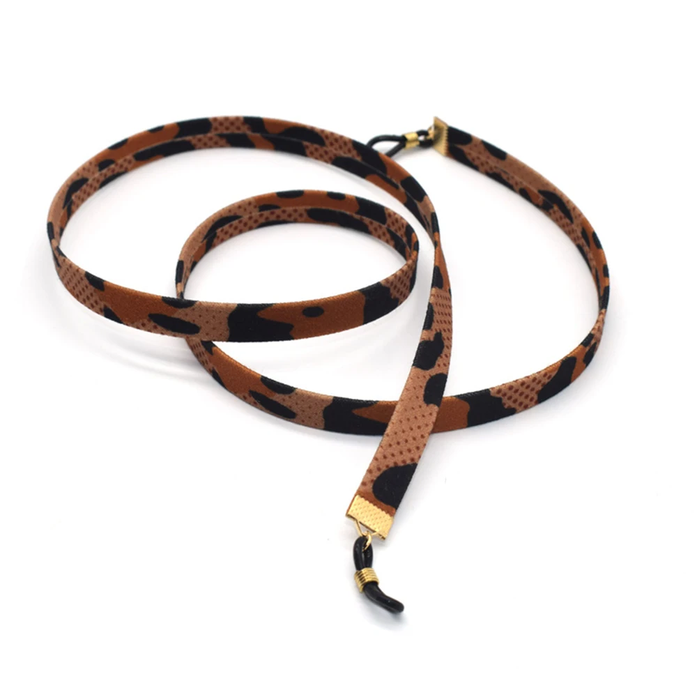 

Ремешок для солнцезащитных очков, шнурок с леопардовым принтом, на шею, в стиле ретро