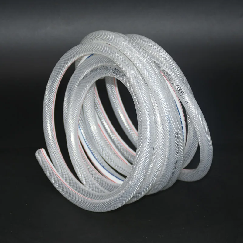 Гибкий садовый шланг 1/2 дюйма прозрачный расширяемый для полива автомобиля мойка