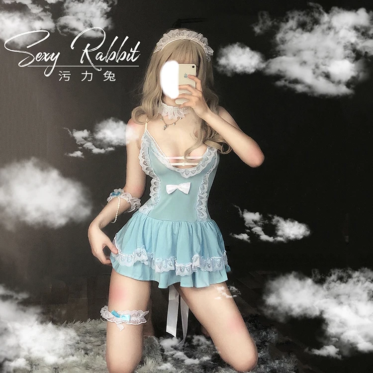 Японская школьная девушка сексуальный костюм аниме женское белье косплей