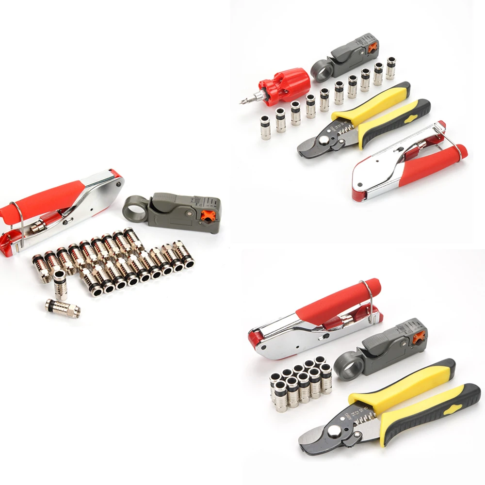 Многофункциональная отвертка разъемы типа F универсальный компрессионный