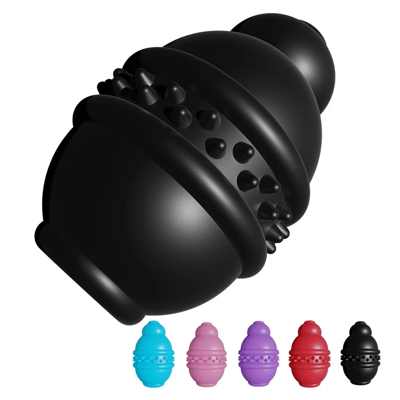 

Jouets Chien Leaking Interactive Toy Dog Food Slow Chew Toys Ball Soft Funny Interactive Elasticity Dispenser Ball Rubber