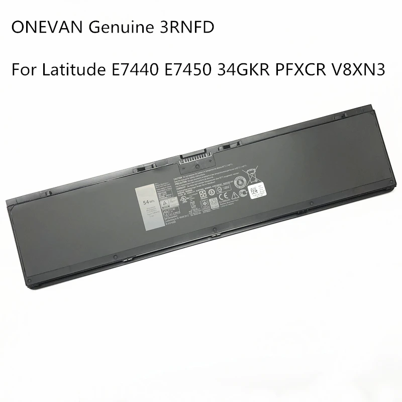 

Новый аккумулятор 34GKR для ноутбука DELL Latitude E7420 E7440 E7450 3rnfd V8XN3 G95J5 0909H5 0G95J5 5K1GW 7,4 V 47Wh