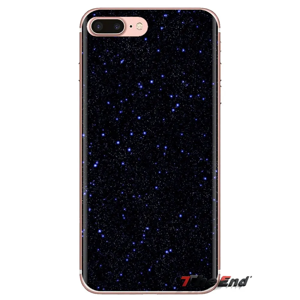 Прозрачные мягкие чехлы для samsung Galaxy S3 S4 S5 Mini S6 S7 Edge S8 S9 S10 Plus Note 3 4 5 8 9 Blue Space Funny