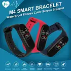 M4 умные браслеты фитнес-трекер Мониторинг здоровья пульса кровяного давления Bluetooth спортивный Браслет Смарт-браслет