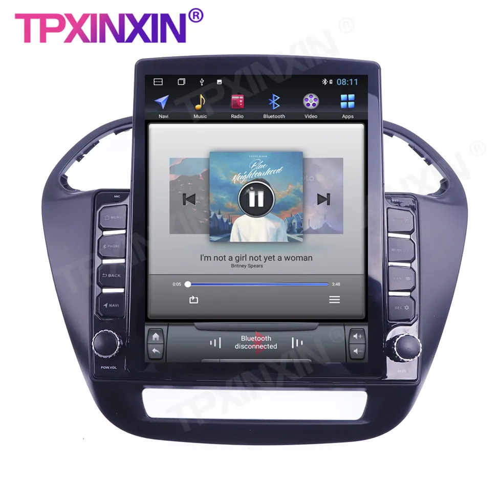 구매 타타 티아고 안드로이드 128G 무선 Carplay 스테레오 수신기 자동차 라디오 플레이어 라디오 IPS Dsp에 대한 테슬라 스타일 화면 자동차 라디오