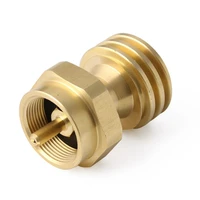 solid brass camping stove burner adapter 1lb16 4oz propane connector 1lb to 20lb adapter 1 20 male throwaway cylinder thread