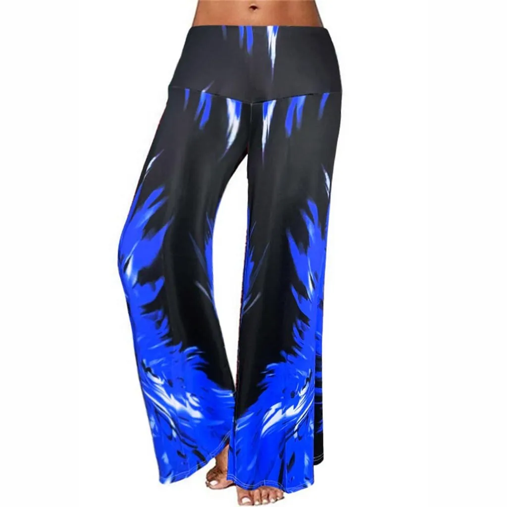 Повседневные Прямые длинные пляжные широкие брюки размера плюс 5xl Женские для