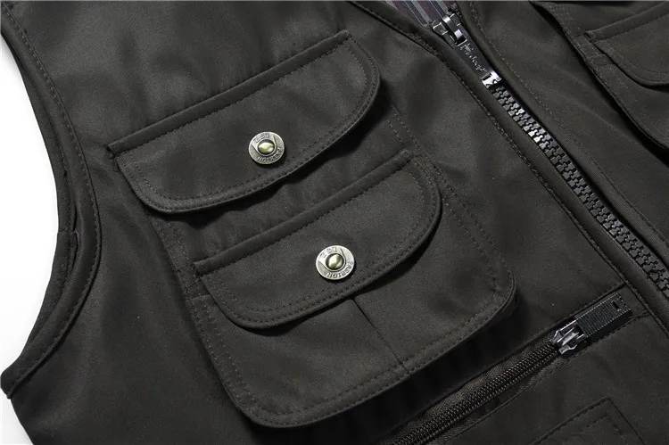 

Spring Autumn New Men's Waistcoat Middle-Aged and Elderly Men's Vest