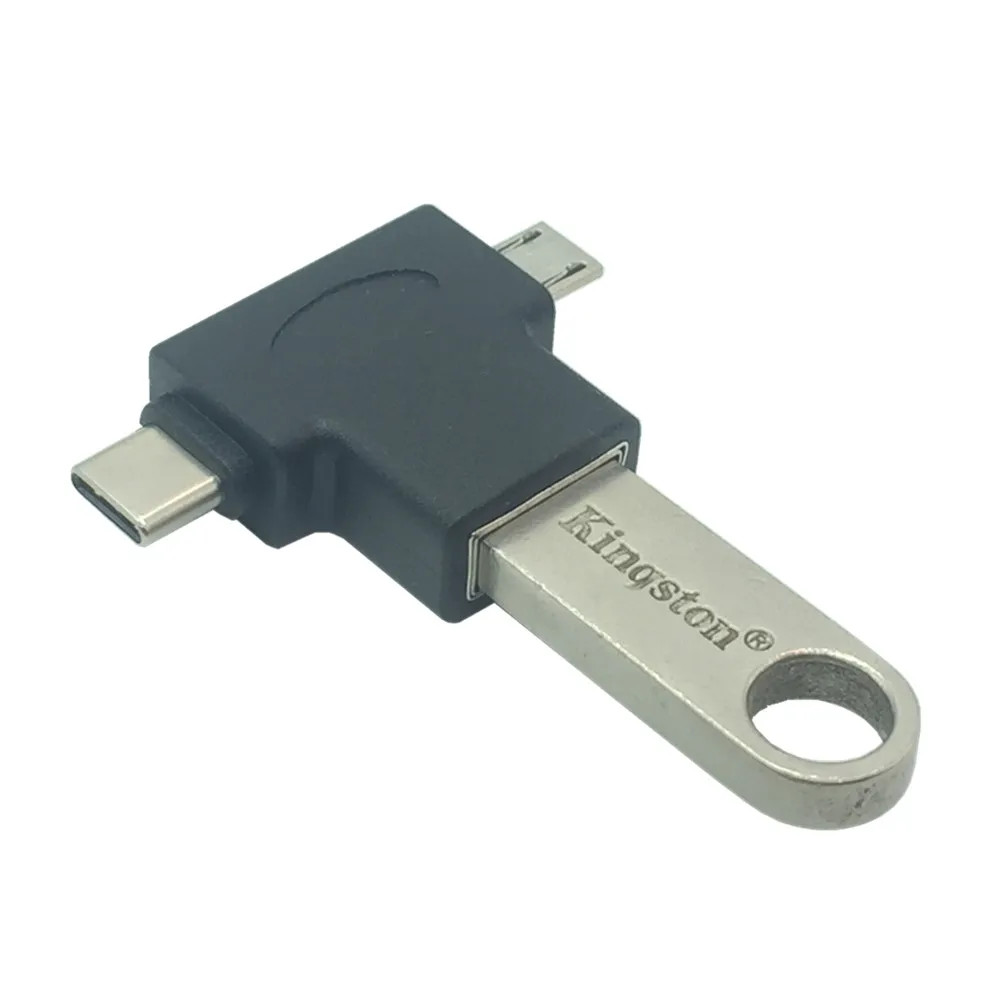 2 в 1 кабель USB 3 0 OTG Type C Micro usb для адаптер передачи данных телефона Samsung Xiaomi Huawei Type-C |