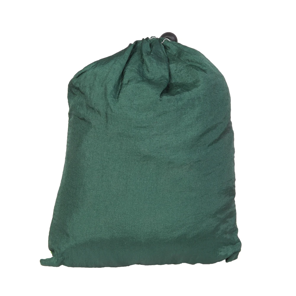 

Color-blocking parachute cloth hammock outdoor camping travel hammock dark green fruit green 260*140cm