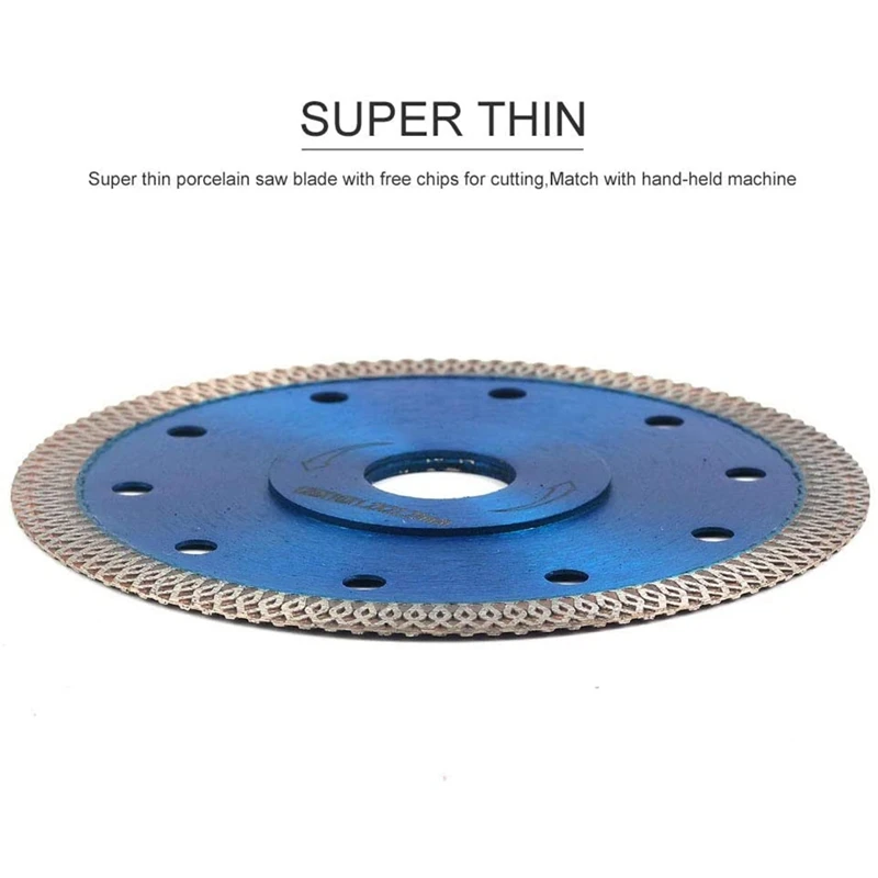 3Pcs 125mm Turbo Diamond Circular Saw Blade Disc for Wood Cutting Ceramics Porcelain Tiles Angle Grinder |