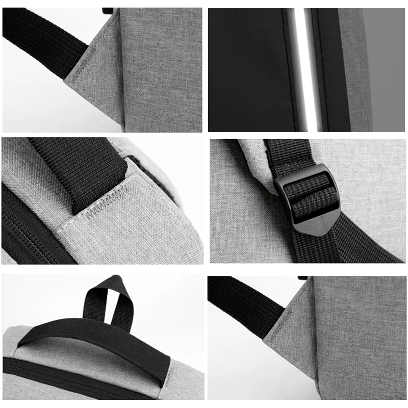 Мужской модный 15 дюймовый рюкзак для ноутбука дорожный USB спортивная сумка школьная мужчин и женщин|Мужские