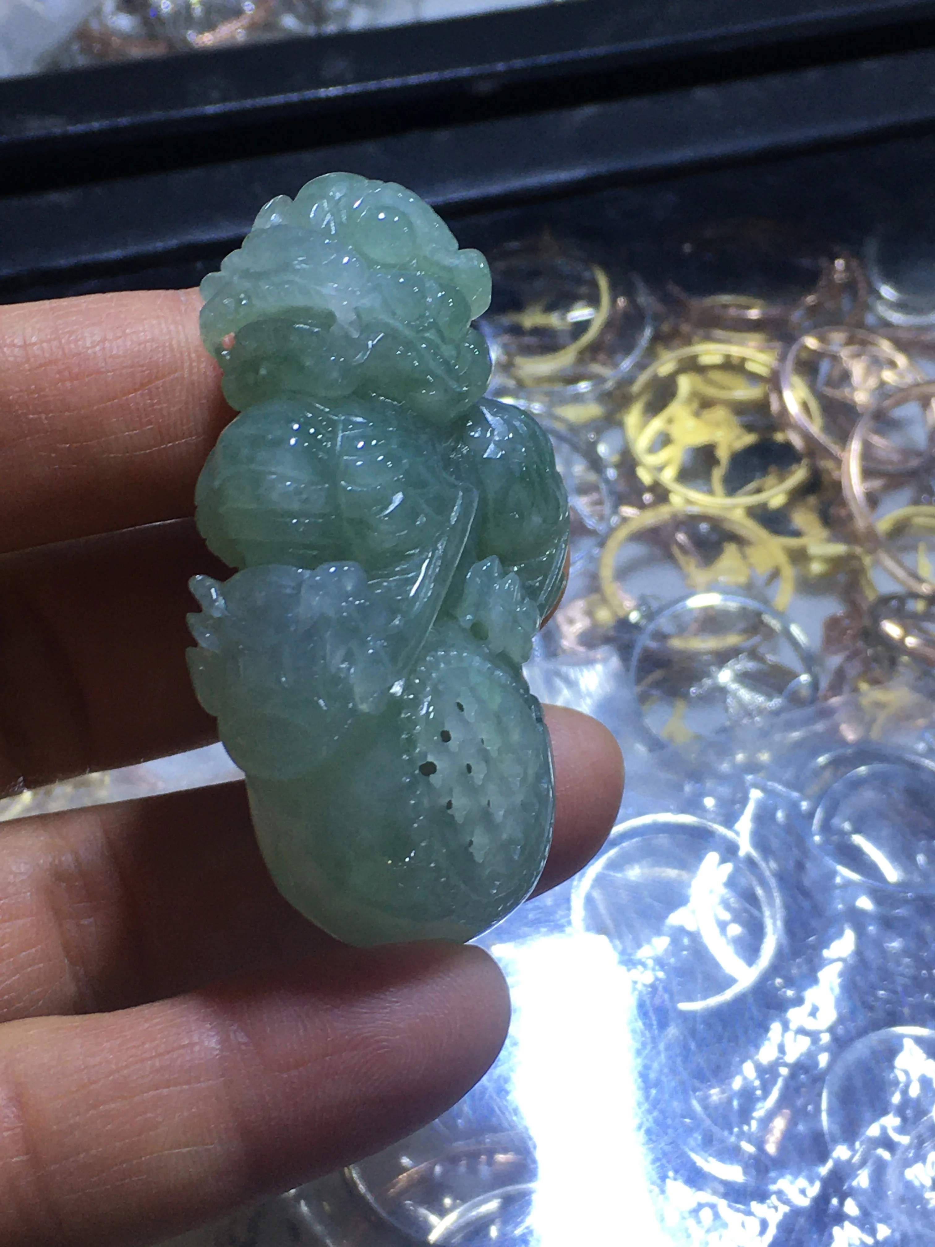 

Natural 7A Myanmar jade Handcarved brave troops green jade pendant jade necklace pendants jewelry jadeite jade necklaces