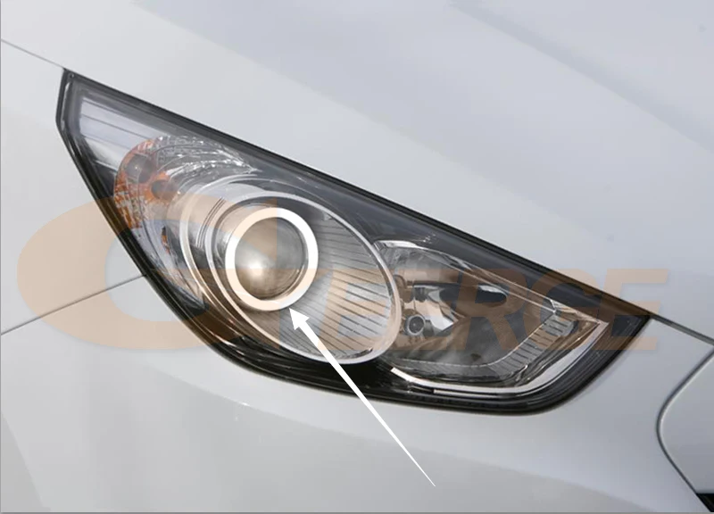 Ультра яркий SMD светодиодный комплект колец ангельские глазки halo Дневной