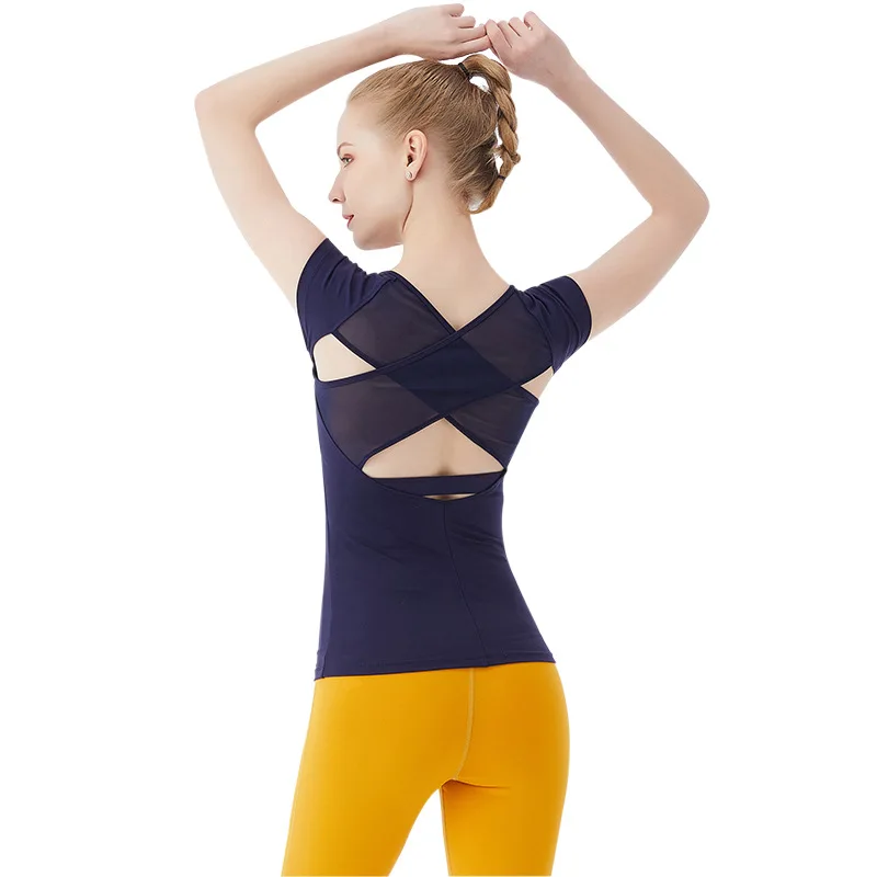 

Yoga clothes women's spring and summer 2021 new long sleeve professional fashion sports breathable high elastic fitness clothes