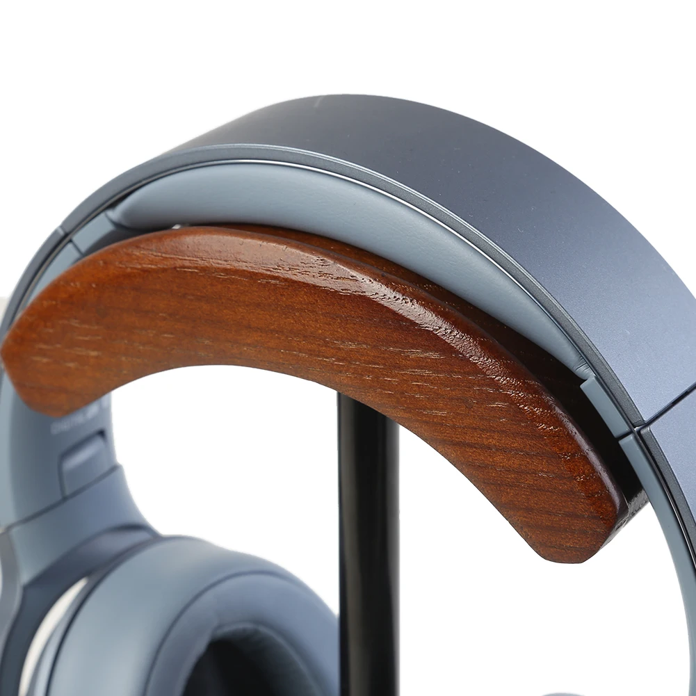 Solid Headset Stand Widely Compatible Wooden Aluminum Wall Mount Desktop Display Earphone Headphone Bracket Accessories | Электроника