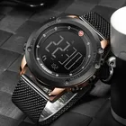 KADEMAN Топ Роскошные брендовые новые модные мужские часы с цифровым ЖК-дисплеем, Дисплей Водонепроницаемый мужские военные спортивные часы мужские часы Relogio Masculino