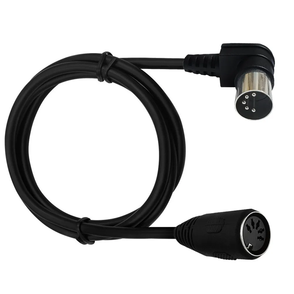 Кабель-адаптер для MIDI-клавиатуры разъем 5Pin 90 градусов | Компьютеры и офис
