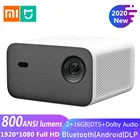 Xiaomi Mijia проектор 2 Лазерный ТВ 800 ANSI люмен 1080P Full HD 2 + 16 Гб Mijia IoT низкий уровень шума Dolby DTS Система домашнего кинотеатра