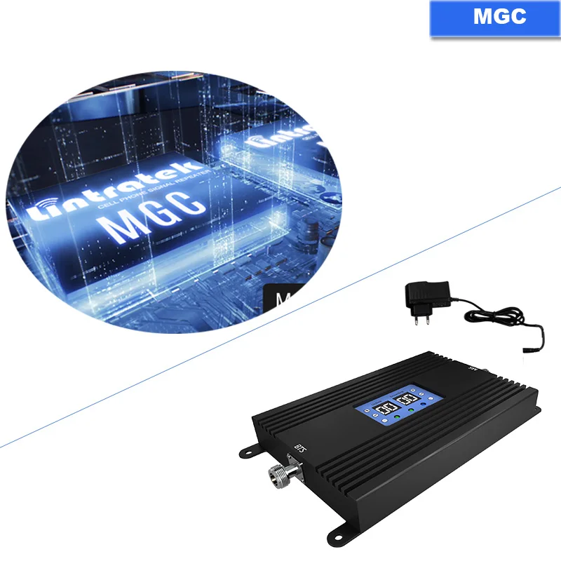 

Lintratek 850 CDMA 900 GSM Amplifier Mobile Phone Signal Booster Cellular 80dB Dual Band Repeater 2G/3G UMTS MGC AGC 25dBm B5 S2
