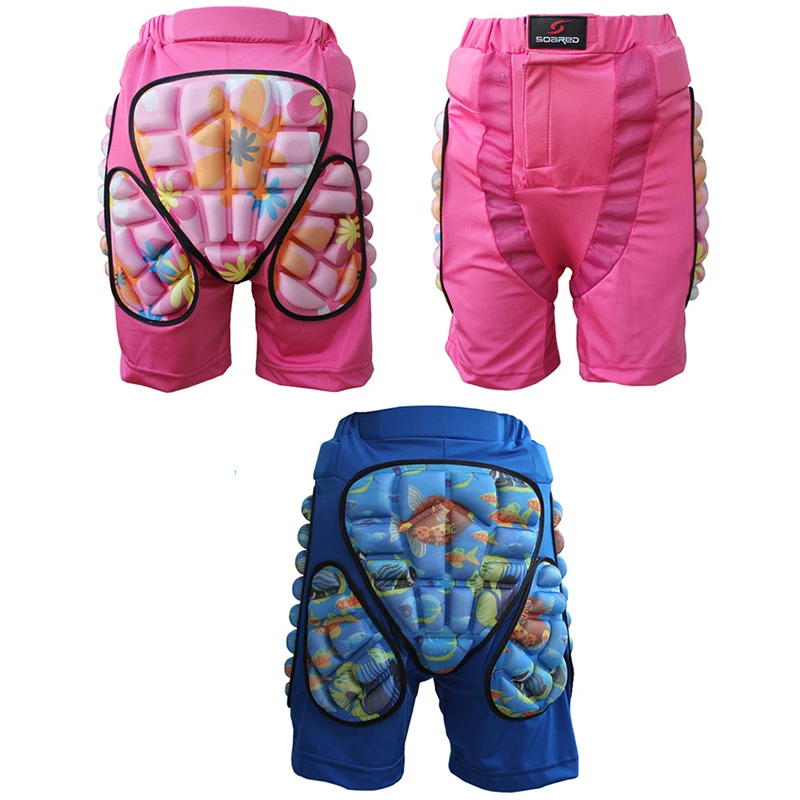 Защита для бедер детские мягкие Защитные шорты защита сноуборда катания на лыжах