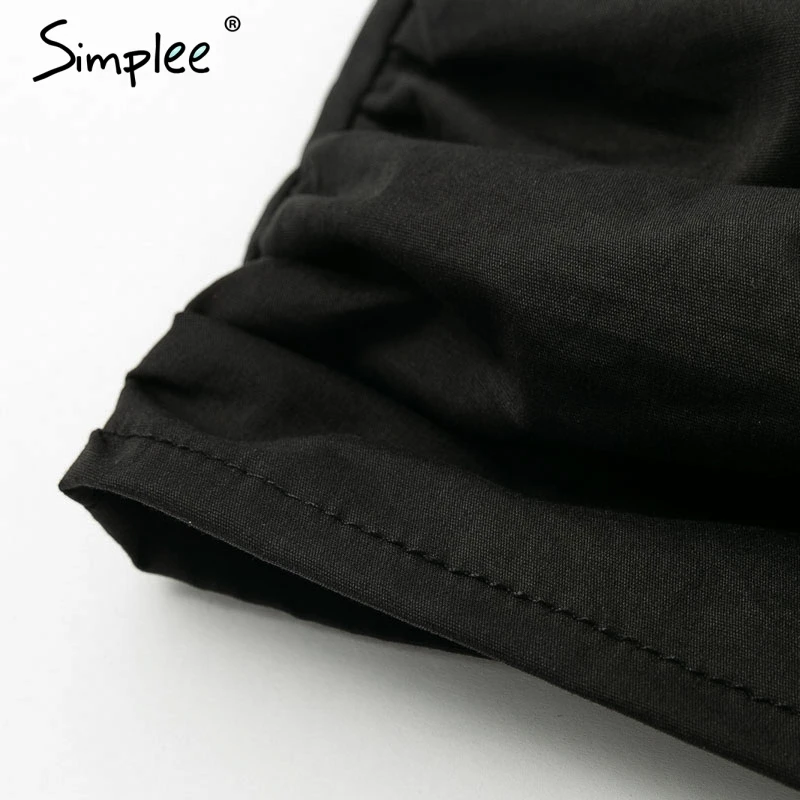 Женское платье Simplee на шнуровке 2019 летние плиссированные облегающие женские