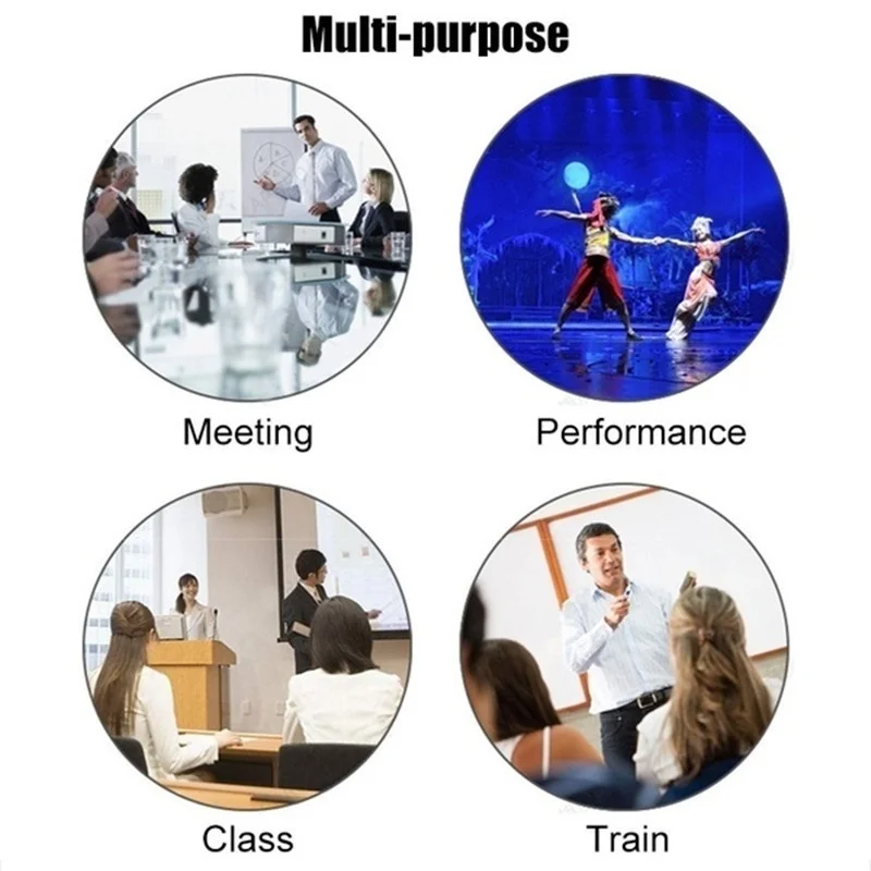 Многофункциональная беспроводная микрофонная головка микрофона микрофон с