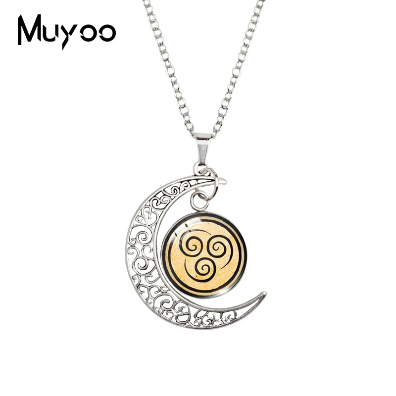 2020 New Avatar The Last Airbender Moon Necklace Printed Photo Pendant Glass Dome Necklaces Round Jewelry (art.: 3a3a0edee50) - 3a3a0edee50
