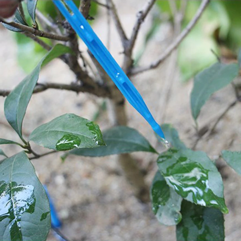 50 шт. капельный излучатель с изогнутой стрелкой микро капли Водосберегающие